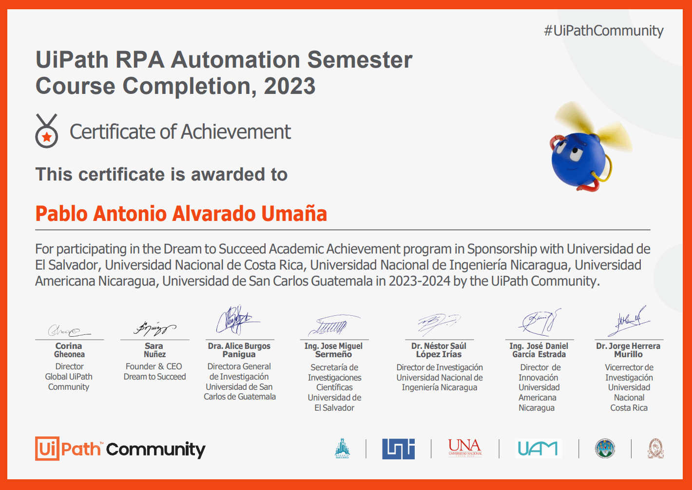 UiPath Dream - Certificación en Automatización de Procesos con UiPath